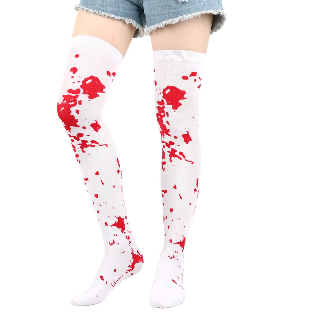Midnight Spell Over-the-Knee Socks