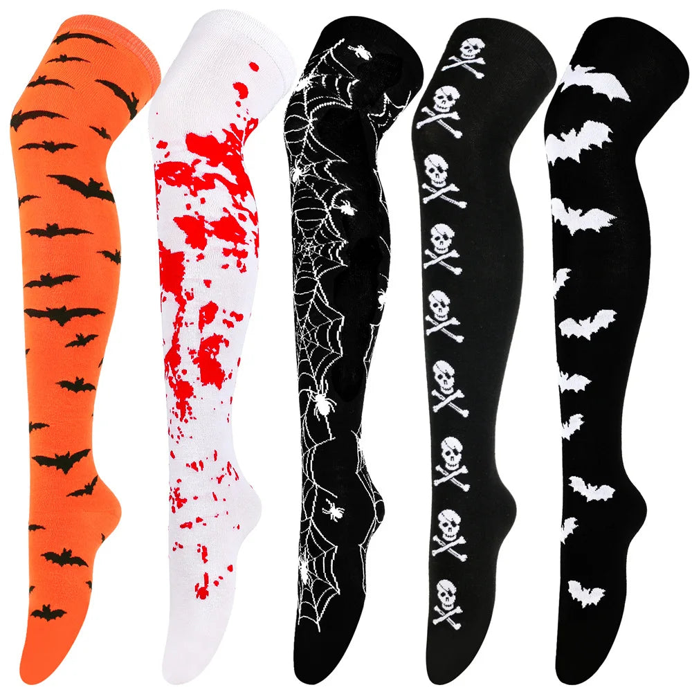Midnight Spell Over-the-Knee Socks