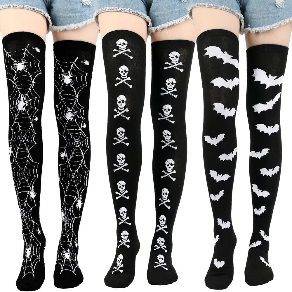 Midnight Spell Over-the-Knee Socks