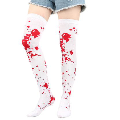Midnight Spell Over-the-Knee Socks