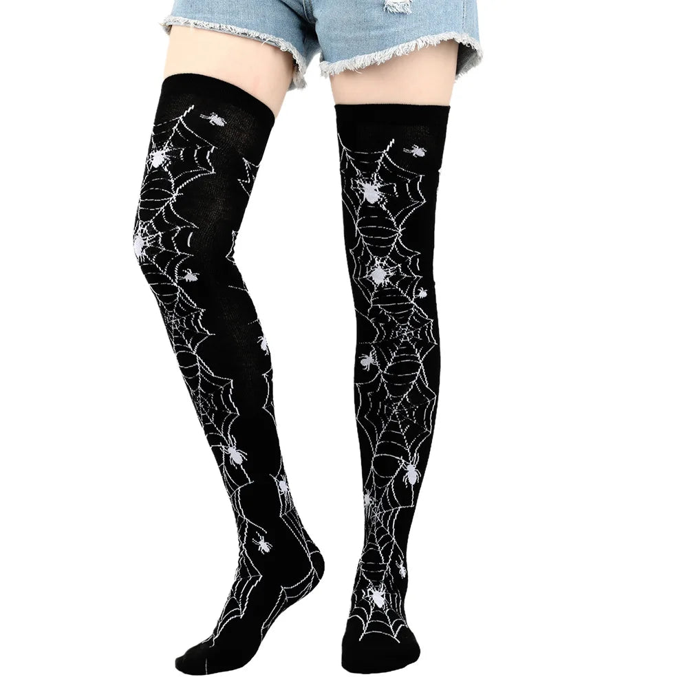 Midnight Spell Over-the-Knee Socks